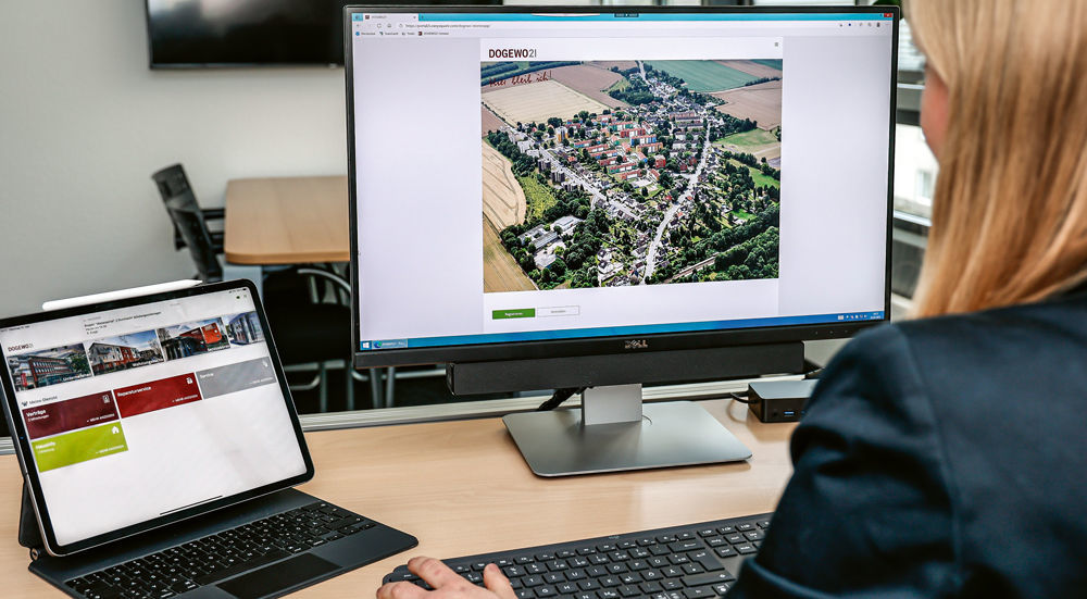 © DOGEWO21 DOGEWO21 führt easysquare Mieter-App für die digitale Kundenkommunikation ein