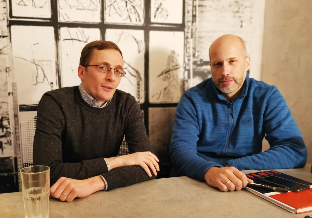 Thomas Brösicke (li.), Chief Operations Officer und Thoralf Beyer, Chief Sales Officer, PROMOS consult.