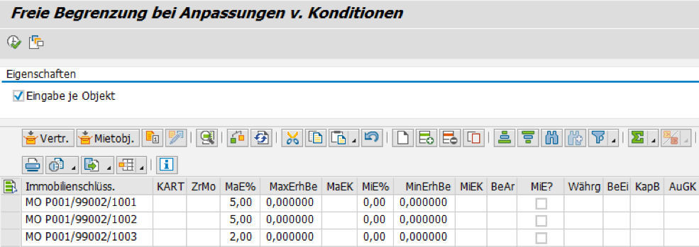 PROMOS Kappungstool mit unterschiedlichen Begrenzungen 