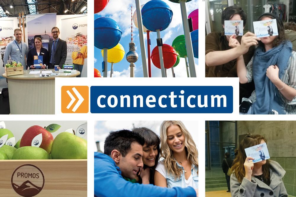 PROMOS Ausstellungsstand auf der Connecticum 2017. PROMOS Ausstellungsstand auf der Connecticum 2017