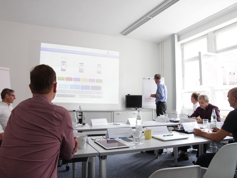 Im gemeinsamen Workshop werden Ziele und Strategie der zukünftigen Kooperation erarbeitet. PROMOS kooperiert mit Tubus System