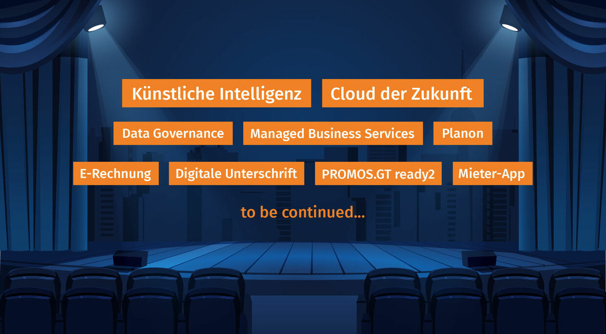 PROMOS rückt die wichtigen Themen ins Rampenlicht. Seien Sie dabei, wenn es wieder heißt "Aus der Praxis, für die Praxis"  Auf dem OpenPromos Anwenderforum stehen Themen, wie Künstliche Intelligenz, digitale Gebäudebewirtschaftung, Mieterkommunikation und Cloud Lösungen im Mittelpunkt.