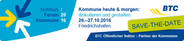 PROMOS auf dem BTC Kongress Forum Kommune 2016