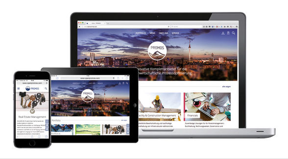 Relaunch der PROMOS Webseite in 2016
