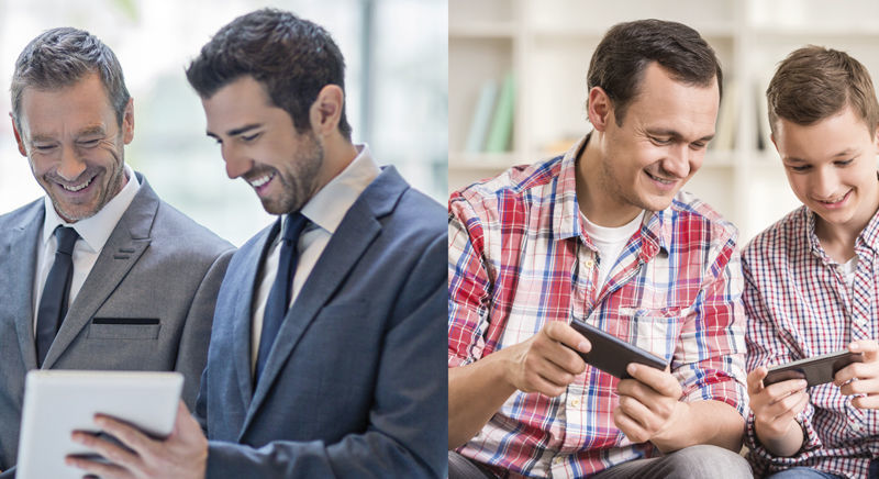 Abbildung 1: Moderne Kundenkommunikation findet zunehmend digital auf mobilen Endgeräten statt. Moderne Kundenkommunikation findet zunehmend digital auf mobilen Endgeräten statt.