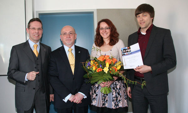 Carolin Tondeur, Gewinnerin des Förderstipendiums der PROMOS consult aus dem Jahr 2011