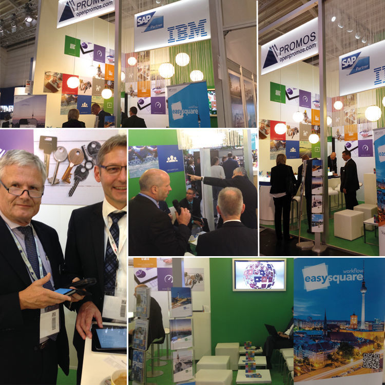 Impressionen von der Messe Impressionen von der Messeteilnahme der PROMOS auf der Expo Real 2016