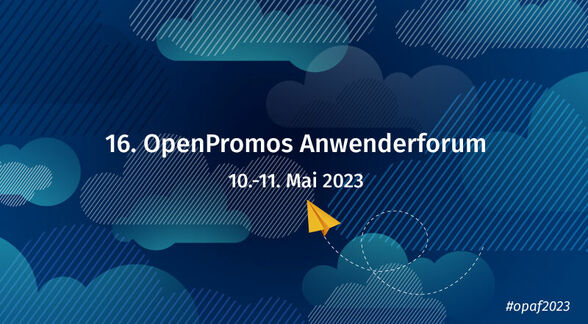 16. OpenPromos Anwenderforum am 10. und 11. Mai 2023 in Berlin