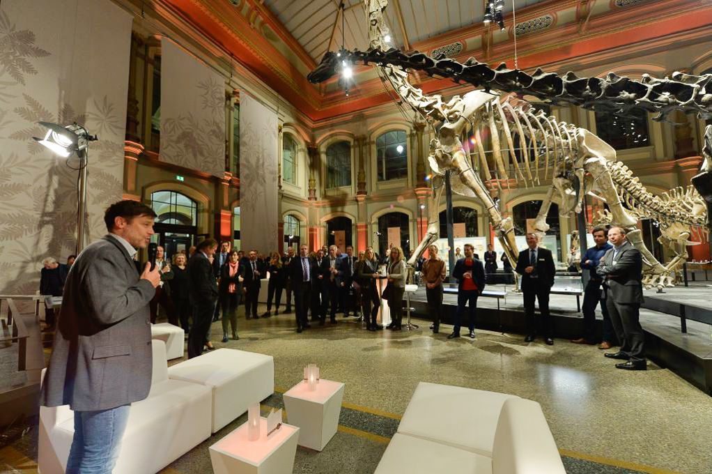 Die Abendveranstaltung des 12. OpenPromosAnwenderforums im Museum für Naturkunde Berlin Die Abendveranstaltung des 12. OpenPromosAnwenderforums im Museum für Naturkunde Berlin